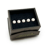 Mosaic Mother of Pearl 5-Studs - Cufflinks.com - Flyclothing LLC