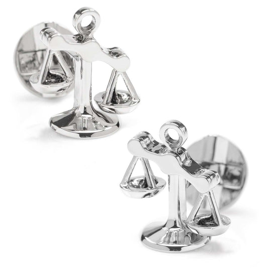 Moving Parts Scales of Justice Cufflinks - Cufflinks.com - Flyclothing LLC