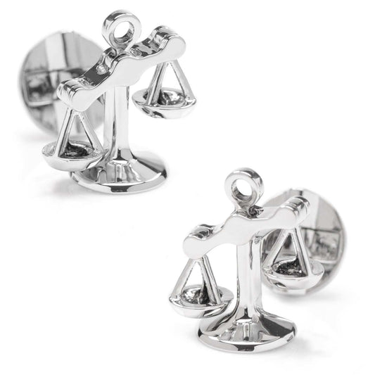 Moving Parts Scales of Justice Cufflinks - Cufflinks.com - Flyclothing LLC