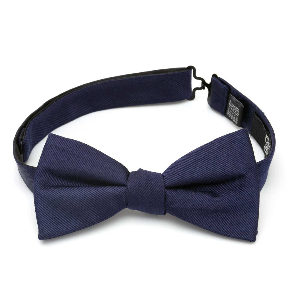 Navy Silk Bow Tie - Cufflinks.com - Flyclothing LLC