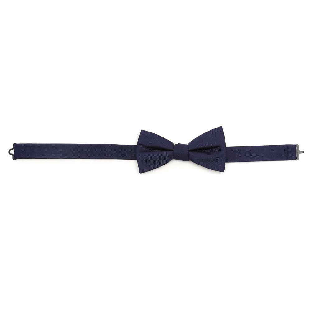 Navy Silk Bow Tie - Cufflinks.com - Flyclothing LLC