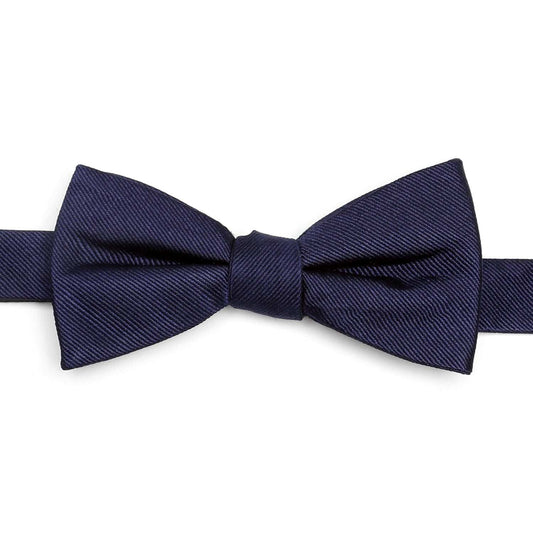 Navy Silk Bow Tie - Cufflinks.com - Flyclothing LLC