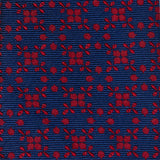 Navy/Red Patterned Men's Tie - Cufflinks.com - Flyclothing LLC