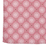 Dusty Blush Floral Motif Pocket Square - Cufflinks.com - Flyclothing LLC