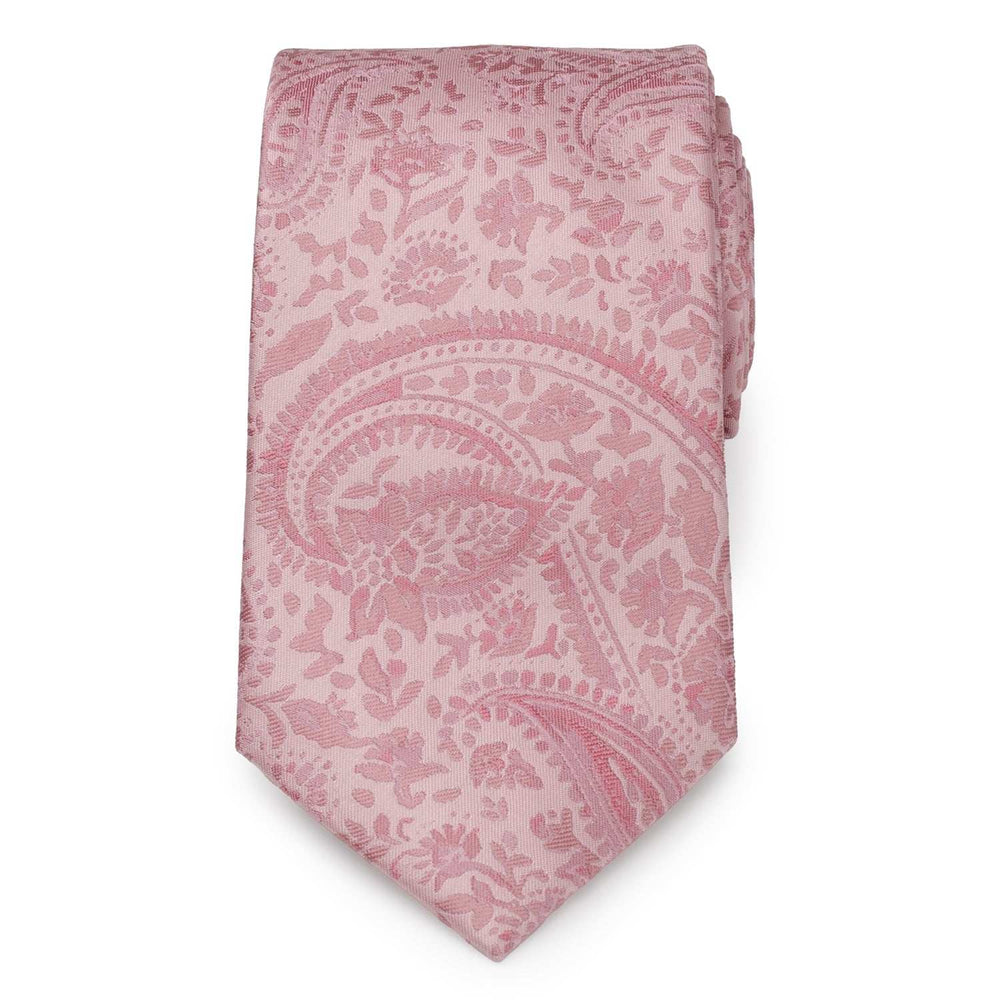 Blush Paisley Men's Tie - Cufflinks.com - Flyclothing LLC