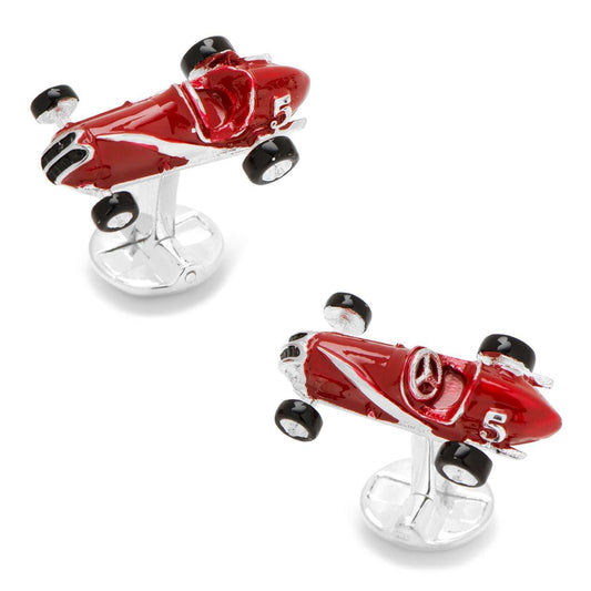 Vintage Race Car 3D Cufflinks - Cufflinks.com - Flyclothing LLC