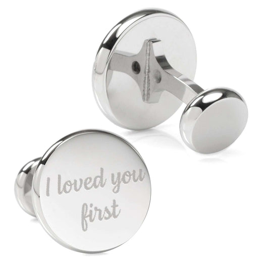 I Loved You First Custom Photo Cufflinks - Cufflinks.com - Flyclothing LLC