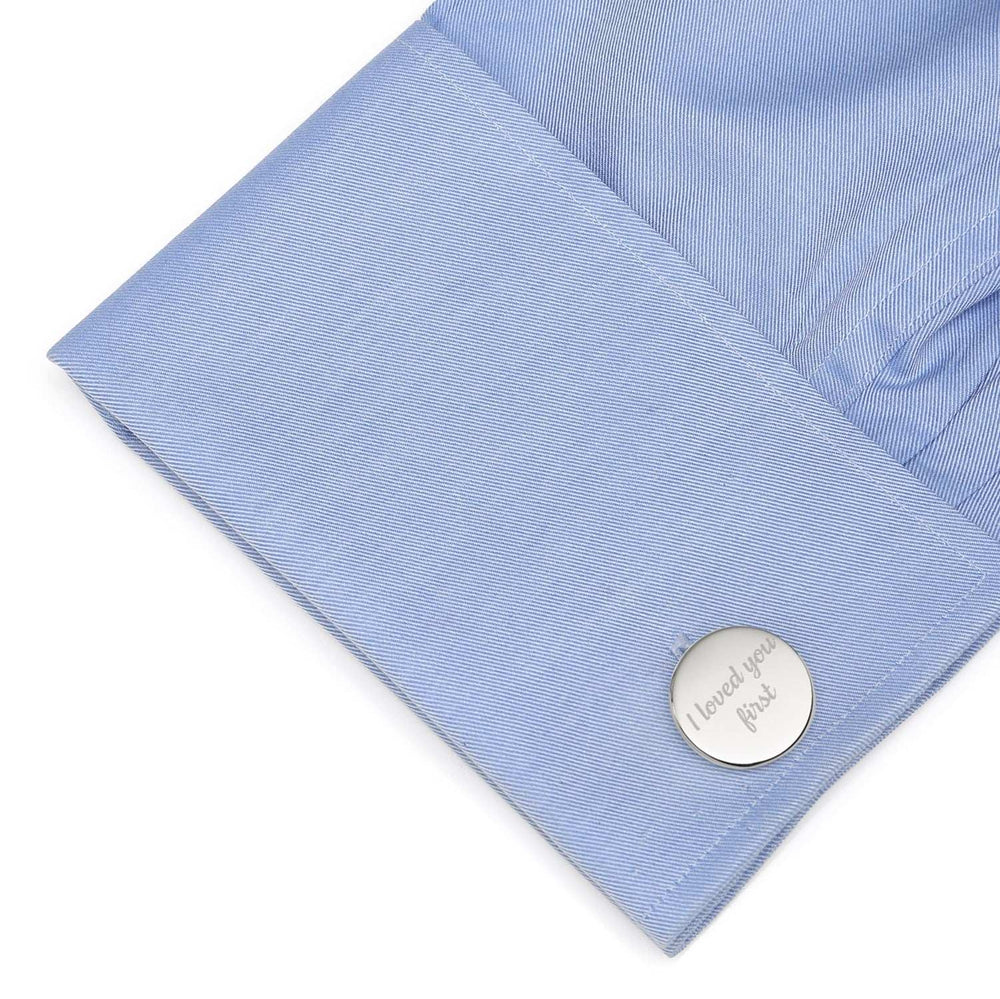 I Loved You First Custom Photo Cufflinks - Cufflinks.com - Flyclothing LLC