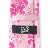 Pink Floral Men's Tie - Cufflinks.com - Flyclothing LLC