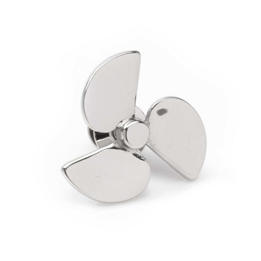 Boat Propeller 3D Lapel Pin - Cufflinks.com - Flyclothing LLC