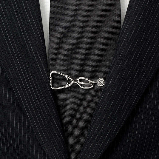 Stethoscope 3D Tie Clip - Cufflinks.com - Flyclothing LLC