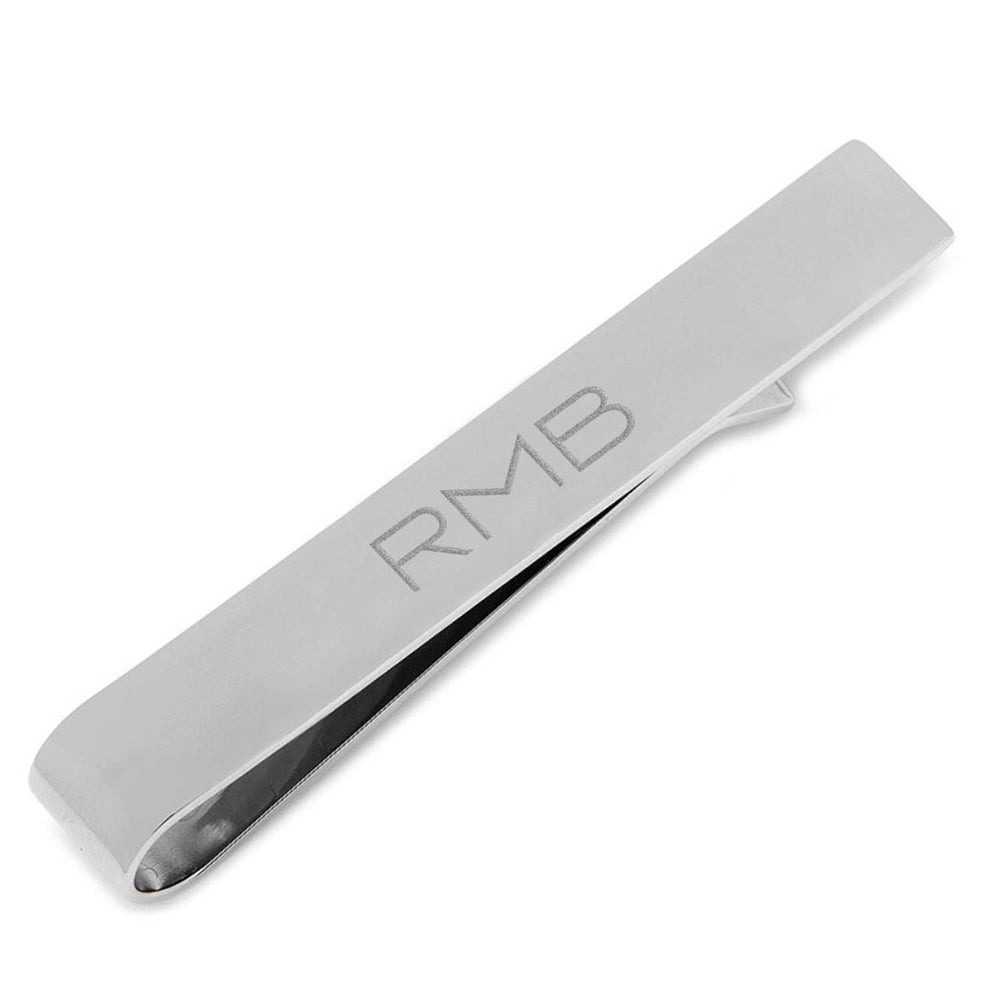 Stainless Steel Engravable Tie Bar - Cufflinks.com - Flyclothing LLC