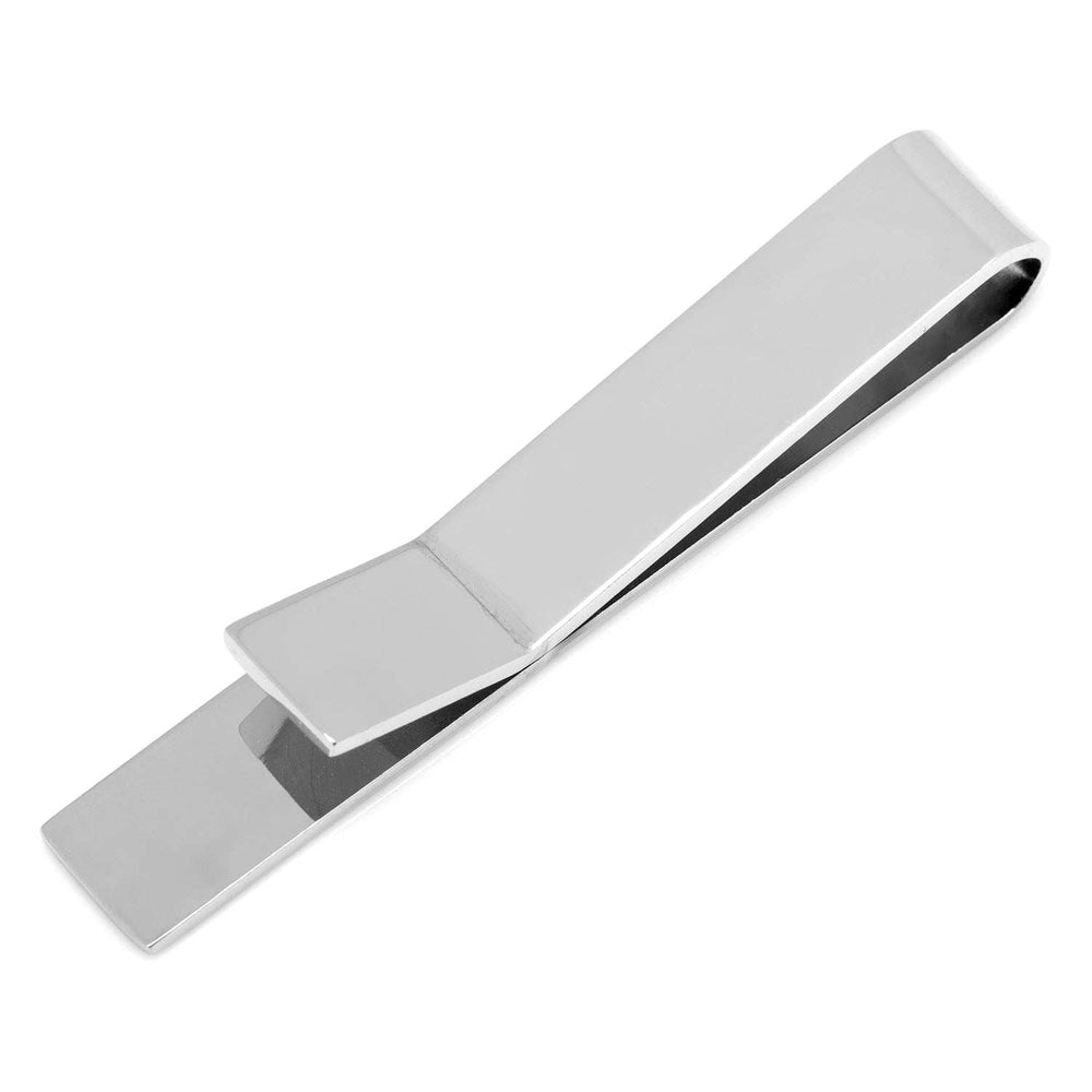 Stainless Steel Engravable Tie Bar - Cufflinks.com - Flyclothing LLC