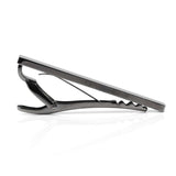 Stainless Steel Gunmetal Engravable Tie Clip - Cufflinks.com - Flyclothing LLC