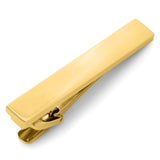 Gold Stainless Steel Engravable Tie Clip - Cufflinks.com - Flyclothing LLC