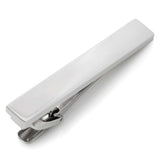 Silver Stainless Steel Engravable Tie Clip - Cufflinks.com - Flyclothing LLC