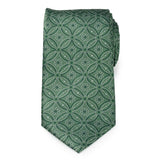 Watercress Green Tiled Men's Tie - Cufflinks.com - Flyclothing LLC