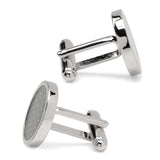 Woven Metal Black Cufflinks - Cufflinks.com - Flyclothing LLC