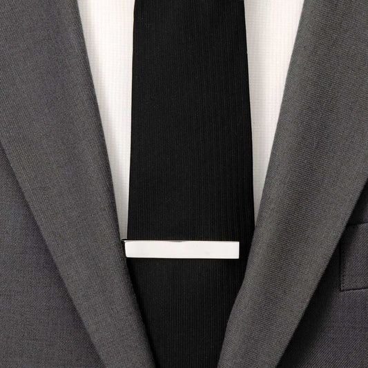 Sterling Silver Engravable Tie Bar - Cufflinks.com - Flyclothing LLC