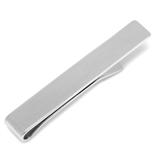 Sterling Silver Engravable Tie Bar - Cufflinks.com - Flyclothing LLC