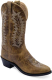 Old West Burnt Tan WOMEN'S WESTERN BOOTS - Old West - Flyclothing LLC