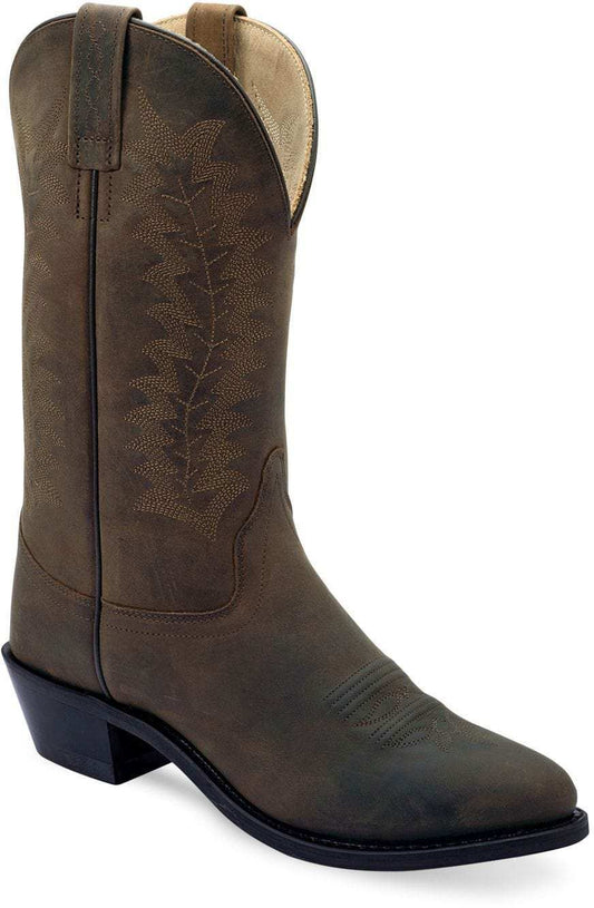 Old West Brown WOMEN'S WESTERN BOOTS - Old West - Flyclothing LLC