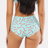 The Peppermint Pimp Canes | Candy Cane Women’s Seamless Boyshort