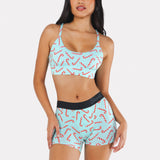 The Peppermint Pimp Canes | Candy Cane Women’s Boxers - Shinesty - Flyclothing LLC