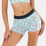 The Peppermint Pimp Canes | Candy Cane Women’s Boxers - Shinesty - Flyclothing LLC