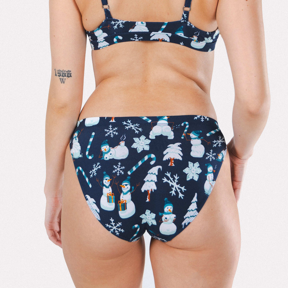 The Big Blizzard | Naughty Snowmen Modal Bikini Underwear - Shinesty - Flyclothing LLC
