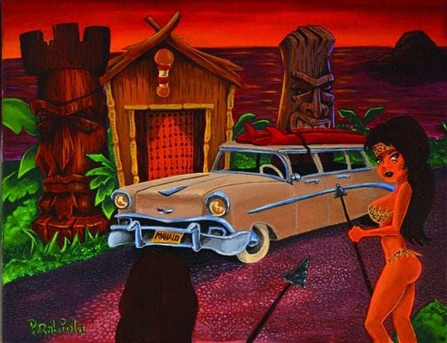 Black Market Art Company On The Outskirts of Nowheresville Print - Black Market Art Company - Flyclothing LLC