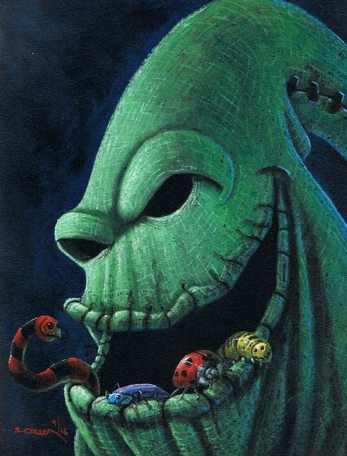 Black Market Art Company Oogie Boogie Print - Black Market Art Company - Flyclothing LLC
