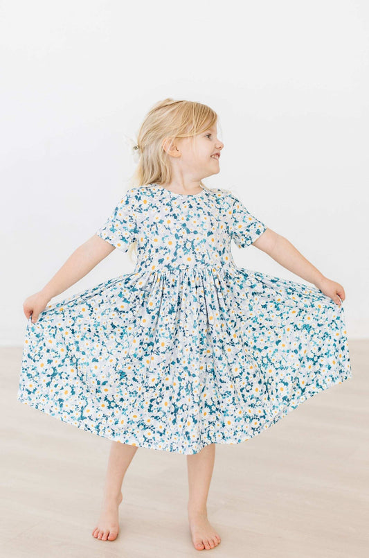 Oopsie Daisy S/S Pocket Twirl Dress - Mila & Rose ® - Flyclothing LLC