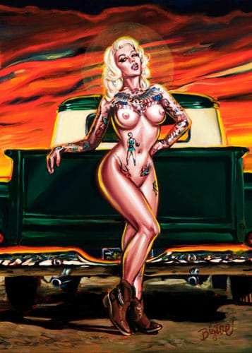 Black Market Art Company Our Lady of Lourdes Print - Black Market Art Company - Flyclothing LLC