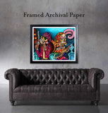 Black Market Art Company Outlaw Love Print - Black Market Art Company - Flyclothing LLC