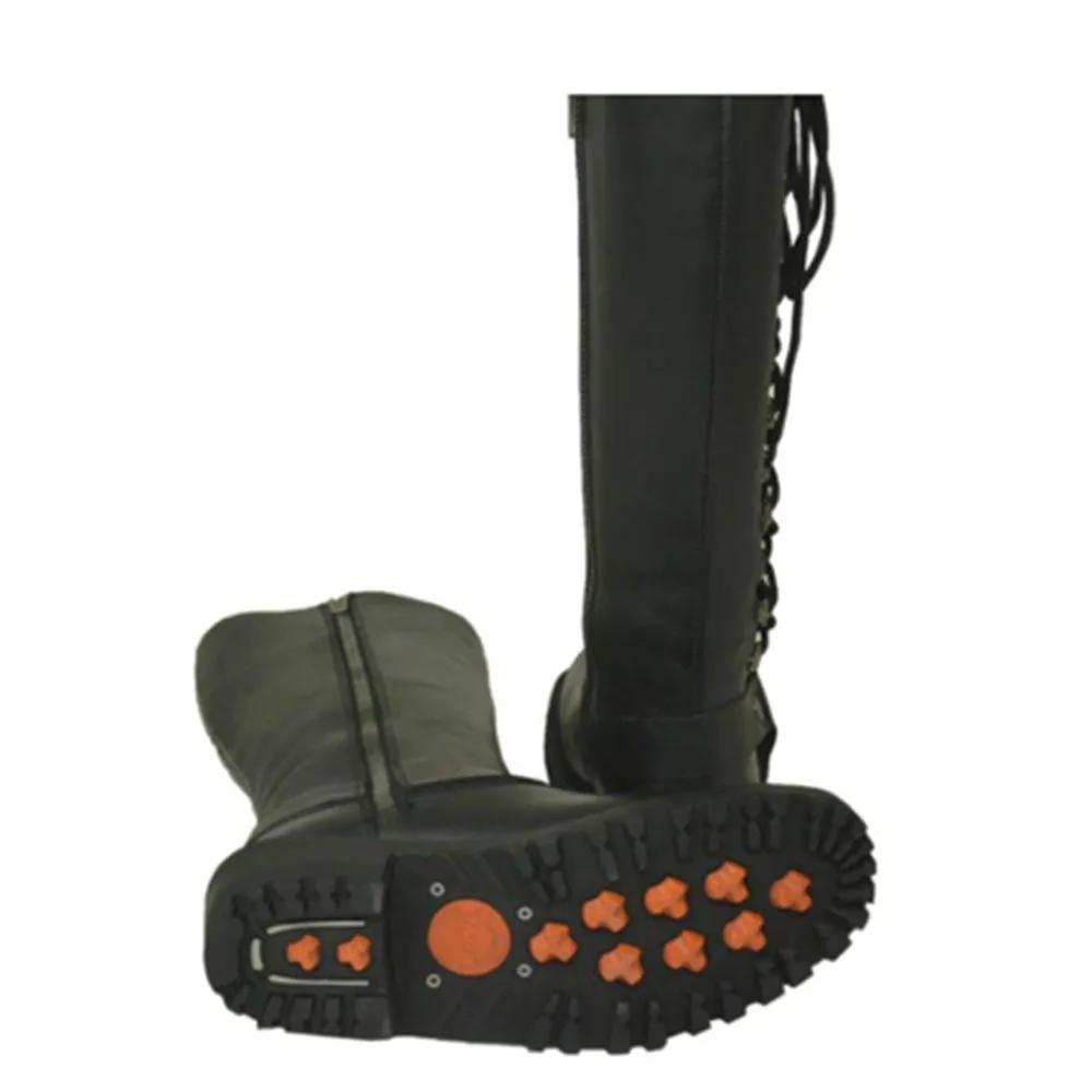 Outrida - Ladies Motorcycle Biker Leather Boots - Unik Just for Bikers - Flyclothing LLC