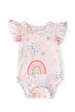 Over the Rainbow S/S Flutter Bodysuit - Mila & Rose ® - Flyclothing LLC