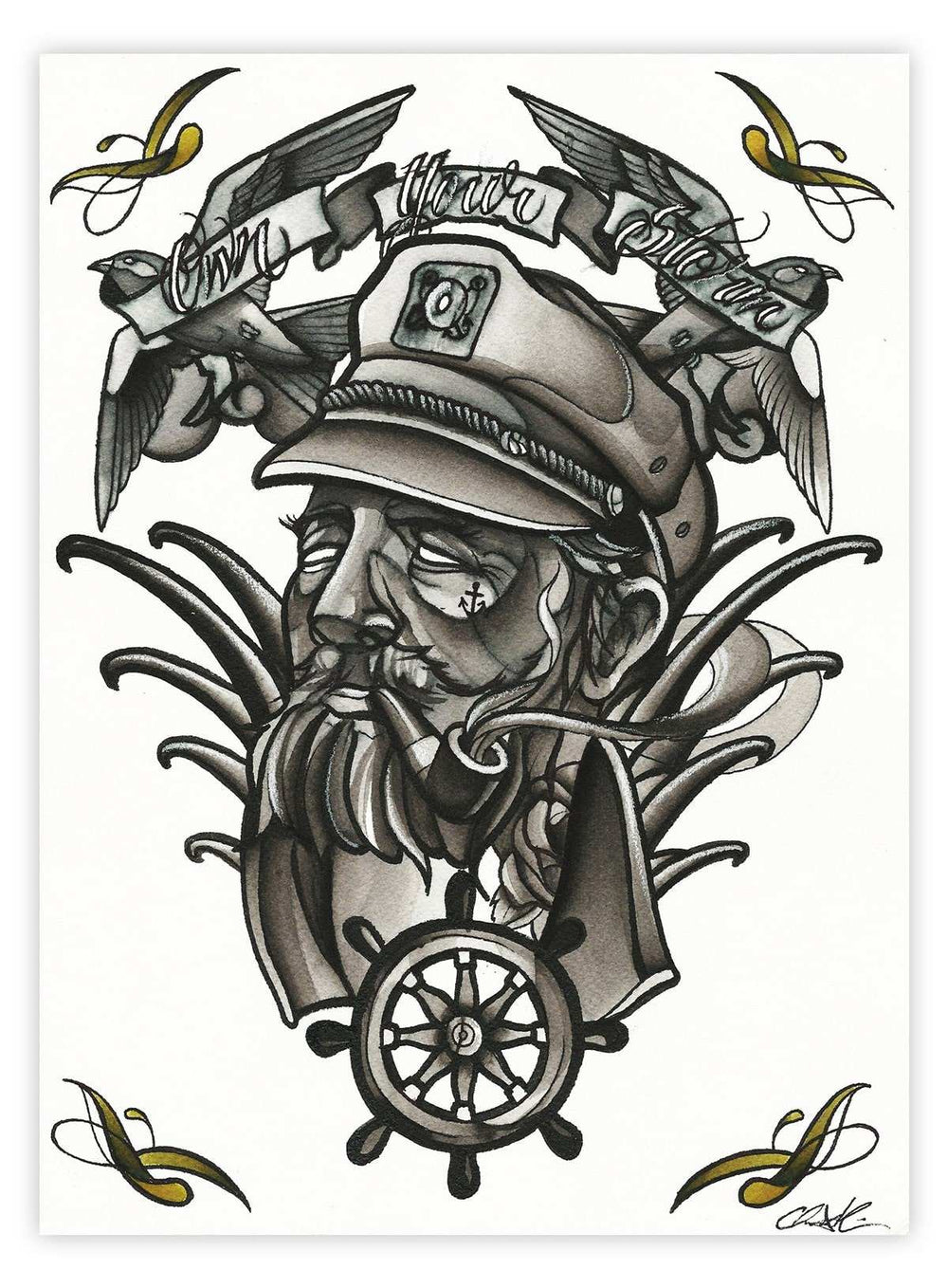 Black Market Art Company Own Your Storm Print - Black Market Art Company - Flyclothing LLC