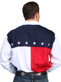 Scully Red, White and Blue Cotton Shirt - Scully Leather - Flyclothing LLC