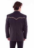 Scully Leather Western Scully Diamond Yoke Blazer Long - Scully Leather - Flyclothing LLC