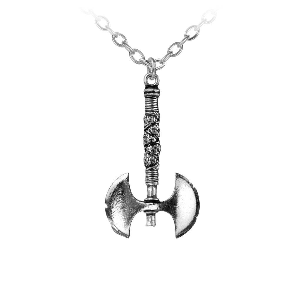 Alchemy Metal-Wear Double Axe Pendant - Alchemy Gothic - Flyclothing LLC