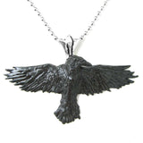 Alchemy Metal-Wear Black Raven Pendant - Alchemy Gothic - Flyclothing LLC