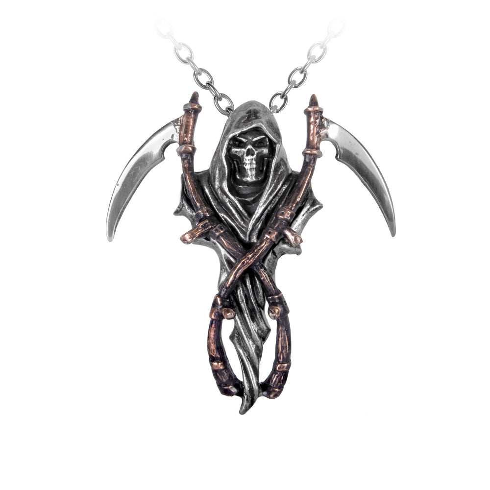 Alchemy Metal-Wear The Reapers Arms Pendant - Alchemy Gothic - Flyclothing LLC
