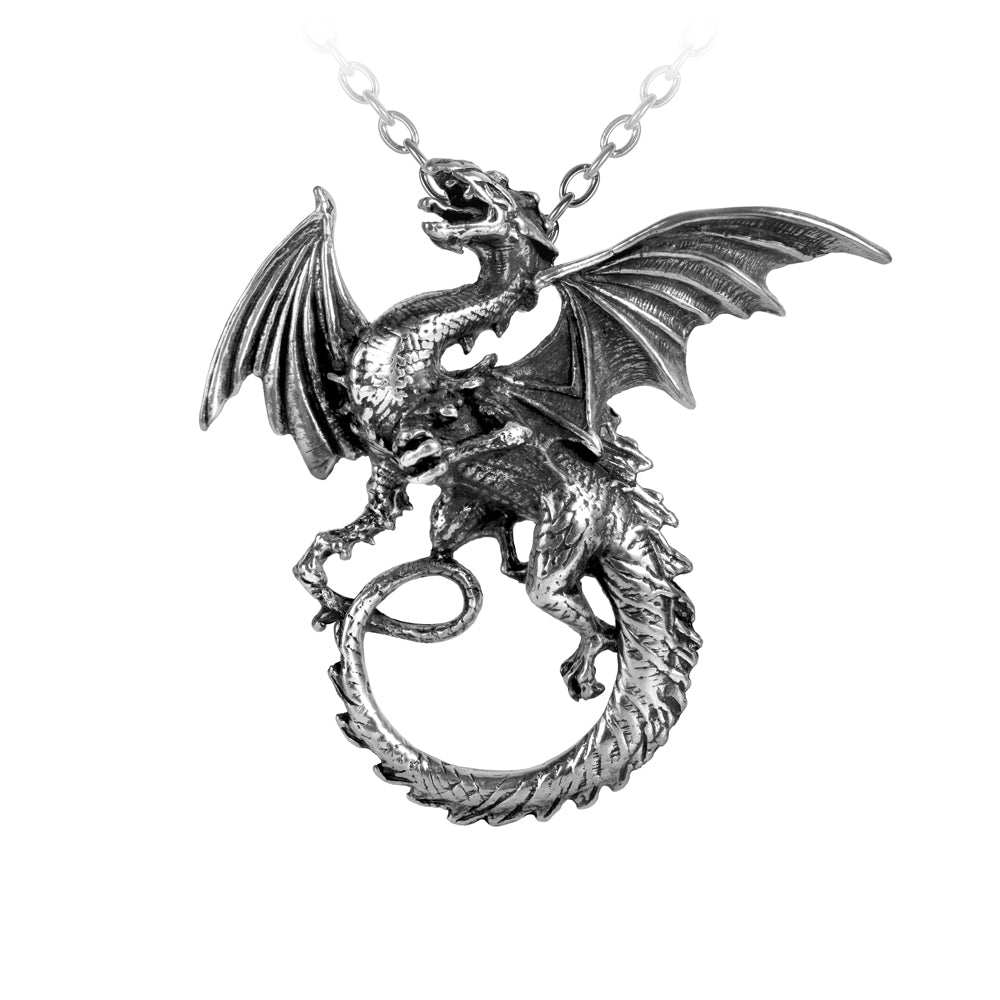 Alchemy Gothic The Whitby Wyrm Pendant - Alchemy Gothic - Flyclothing LLC