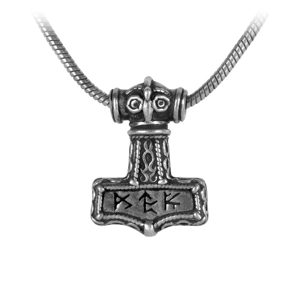 Alchemy Metal-Wear Bindrune Hammer Pendant - Alchemy Gothic - Flyclothing LLC