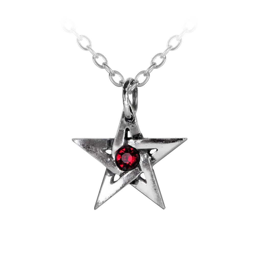 Alchemy Gothic Crystal Pentagram Pendant - Alchemy Gothic - Flyclothing LLC