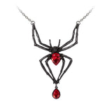 Alchemy Gothic Black Widow Necklace - Alchemy Gothic - Flyclothing LLC