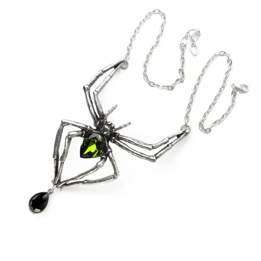 Alchemy Gothic Emerald Venom Necklace - Alchemy Gothic - Flyclothing LLC