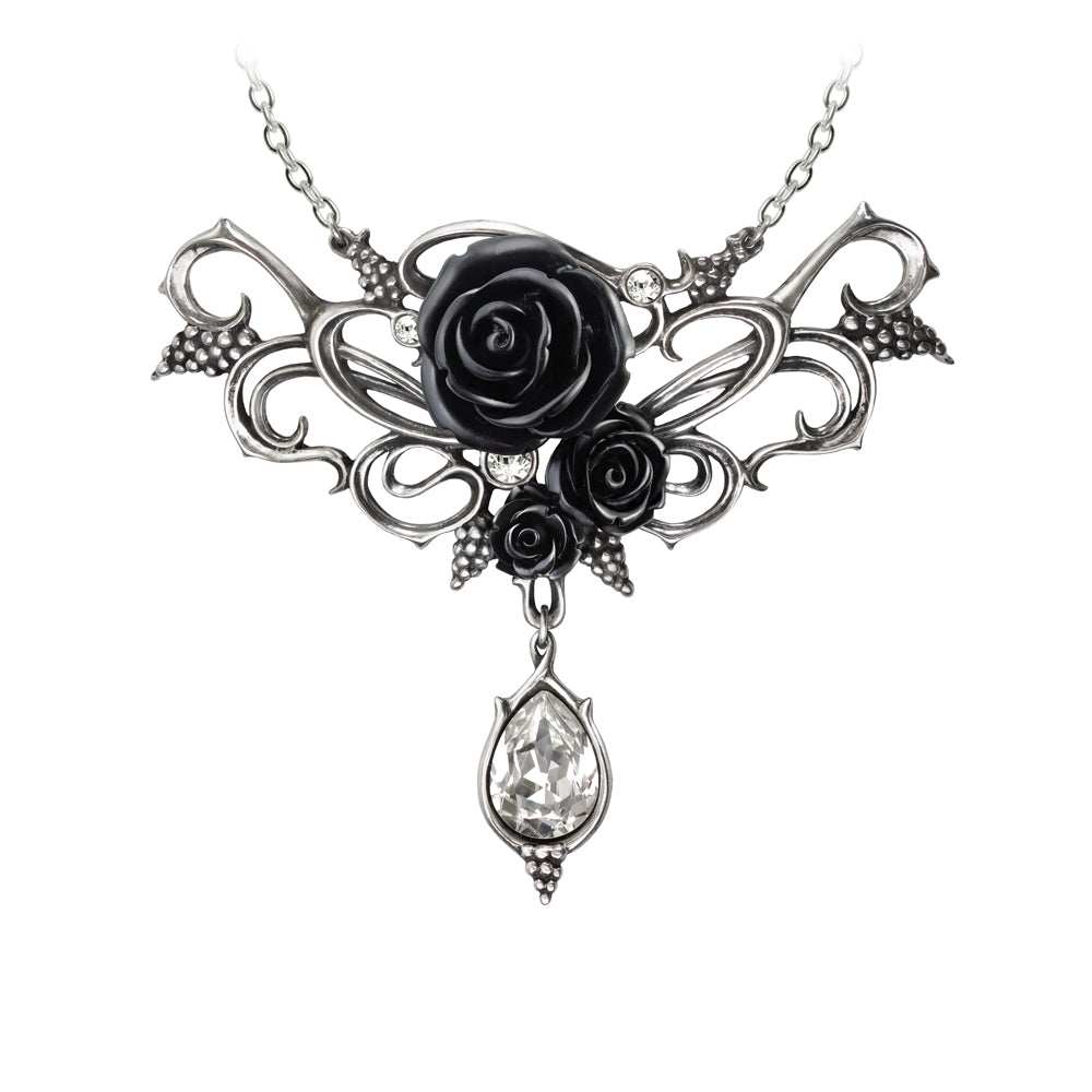 Alchemy Gothic Bacchanal Rose Necklace - Alchemy Gothic - Flyclothing LLC