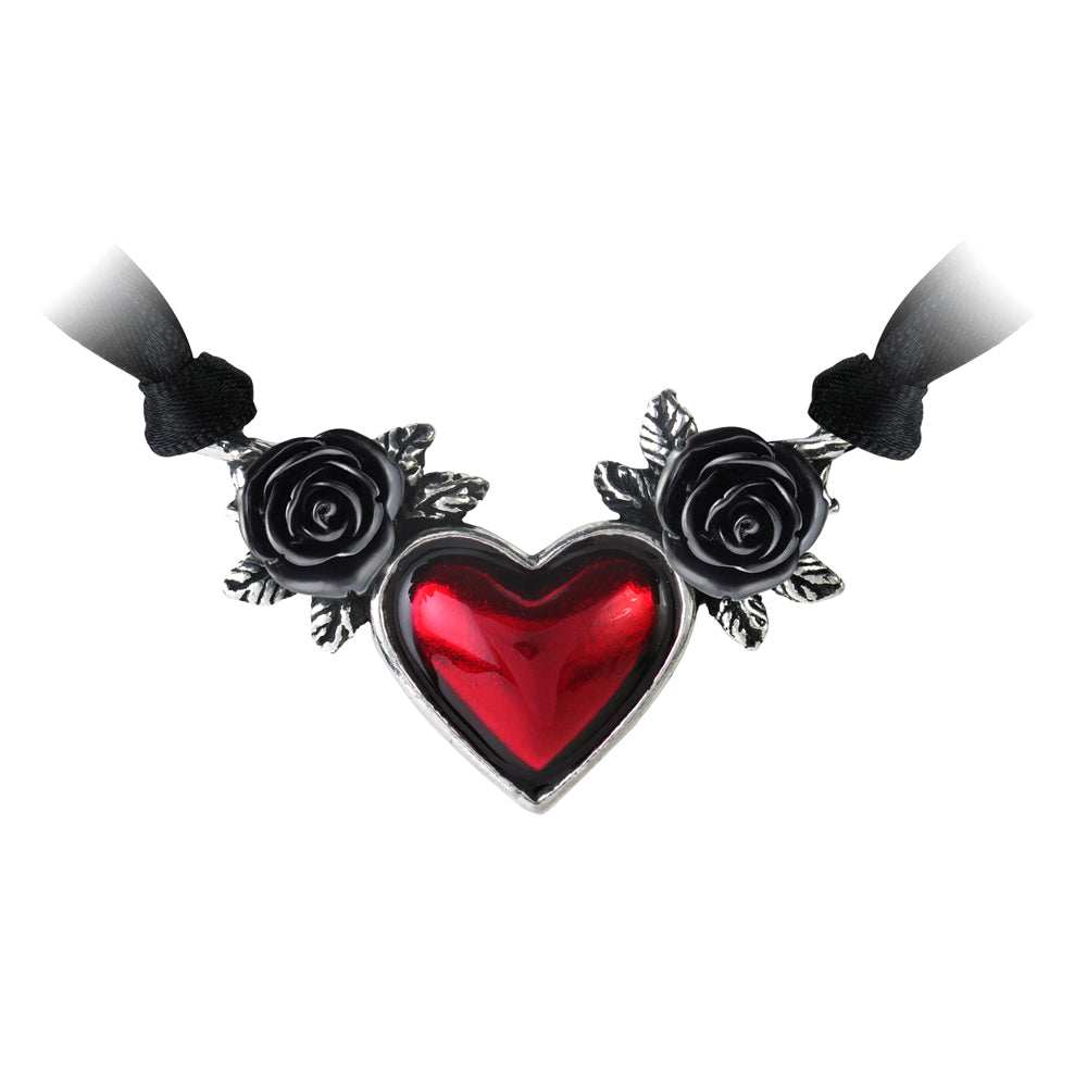 Alchemy Gothic Blood Heart Necklace - Alchemy Gothic - Flyclothing LLC